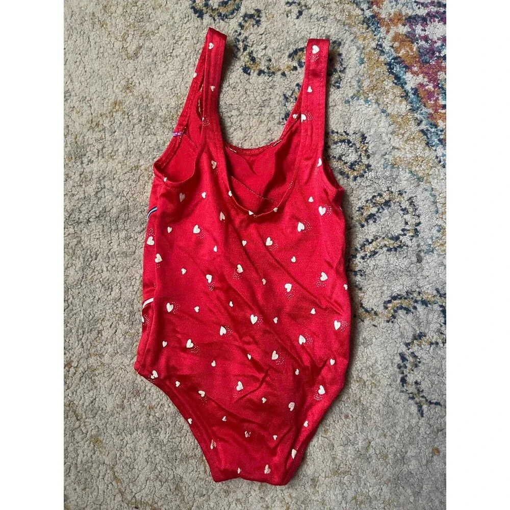 Vintage hearts and bows swimsuit